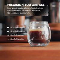 Espresso Pouring Glass — Set of 2