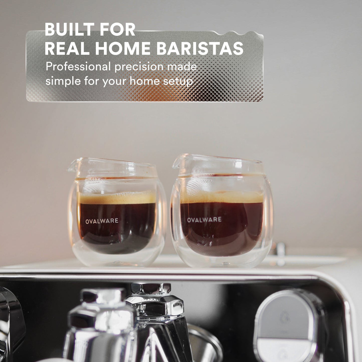 Espresso Pouring Glass — Set of 2