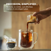 Espresso Pouring Glass — Set of 2