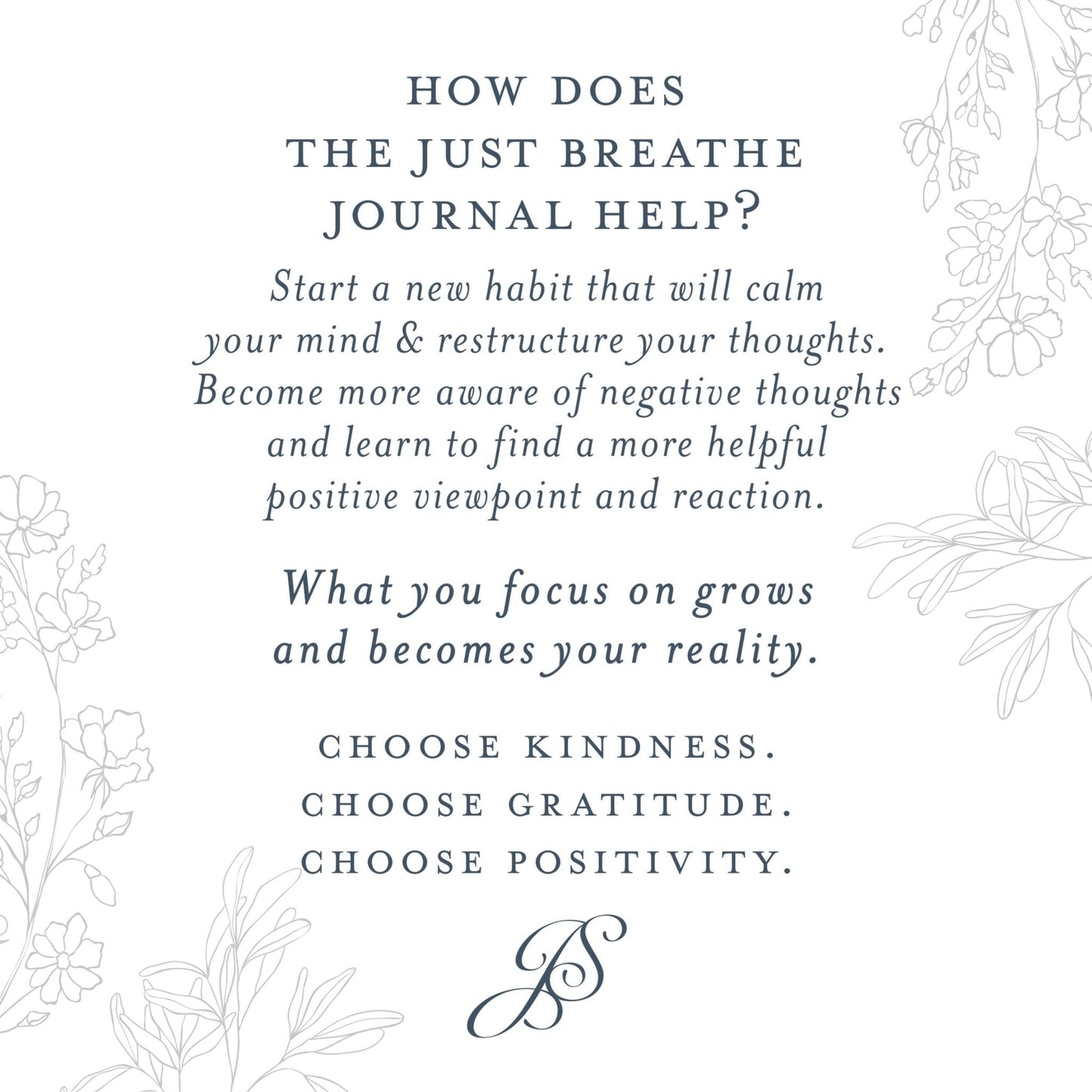 Just Breathe Journal
