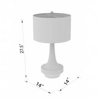 Maren Seagrass Table Lamp