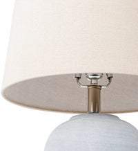 Reverie Brass Glass Table Lamp