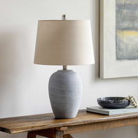 Reverie Brass Glass Table Lamp