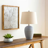 Reverie Brass Glass Table Lamp