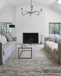 Parys Black Iron Floor Lamp