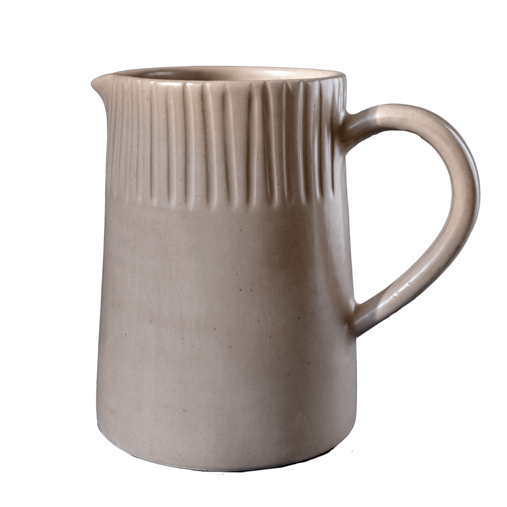 Carved Line Pitcher