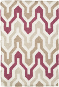 Markesan Wavy Chevron Wool Rug
