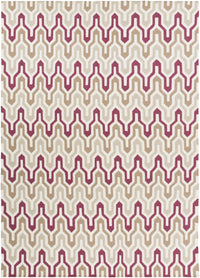Markesan Wavy Chevron Wool Rug