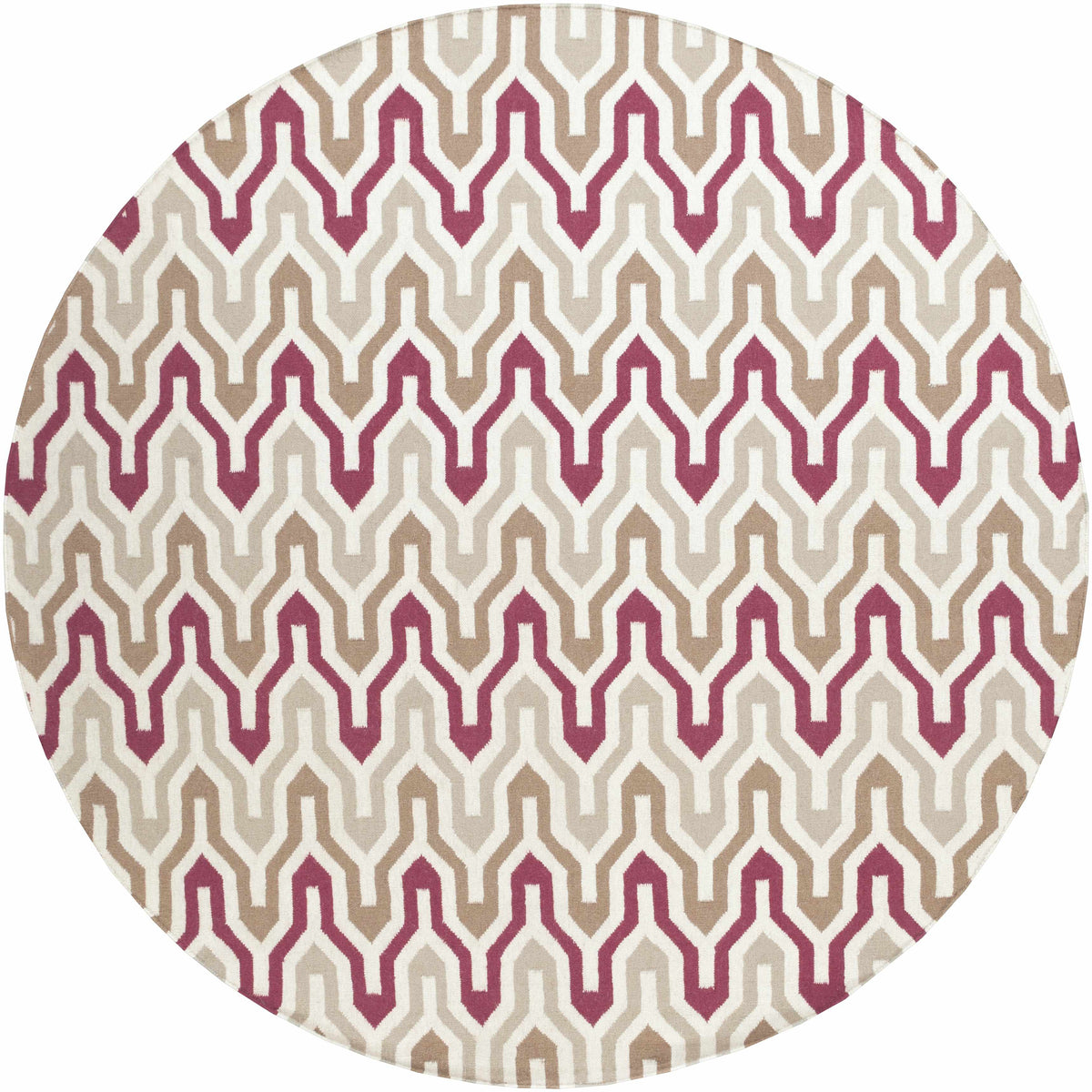 Markesan Wavy Chevron Wool Rug