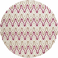 Markesan Wavy Chevron Wool Rug