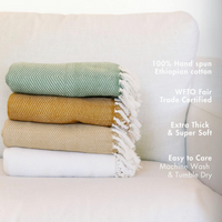 Mechot Handwoven Ethiopian Throw