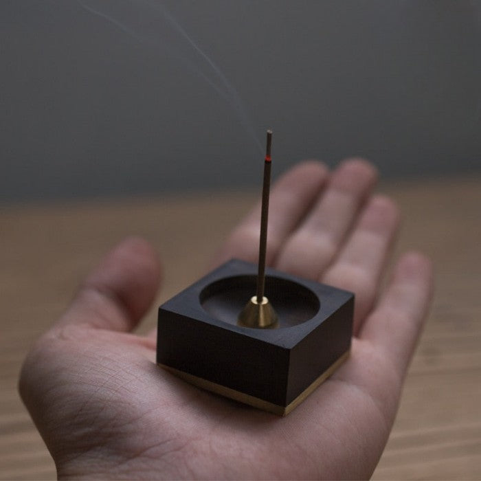 Minimalist Black Incense Stick Holder