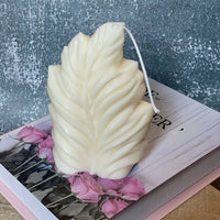 Minimalist Feather Candle