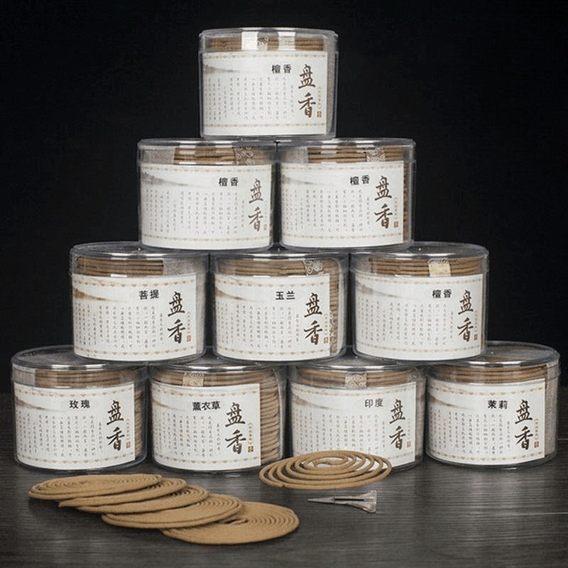 Natural Handmade Sandalwood Coils