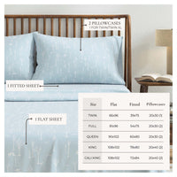 Turkish Cotton Flannel Sheet Set