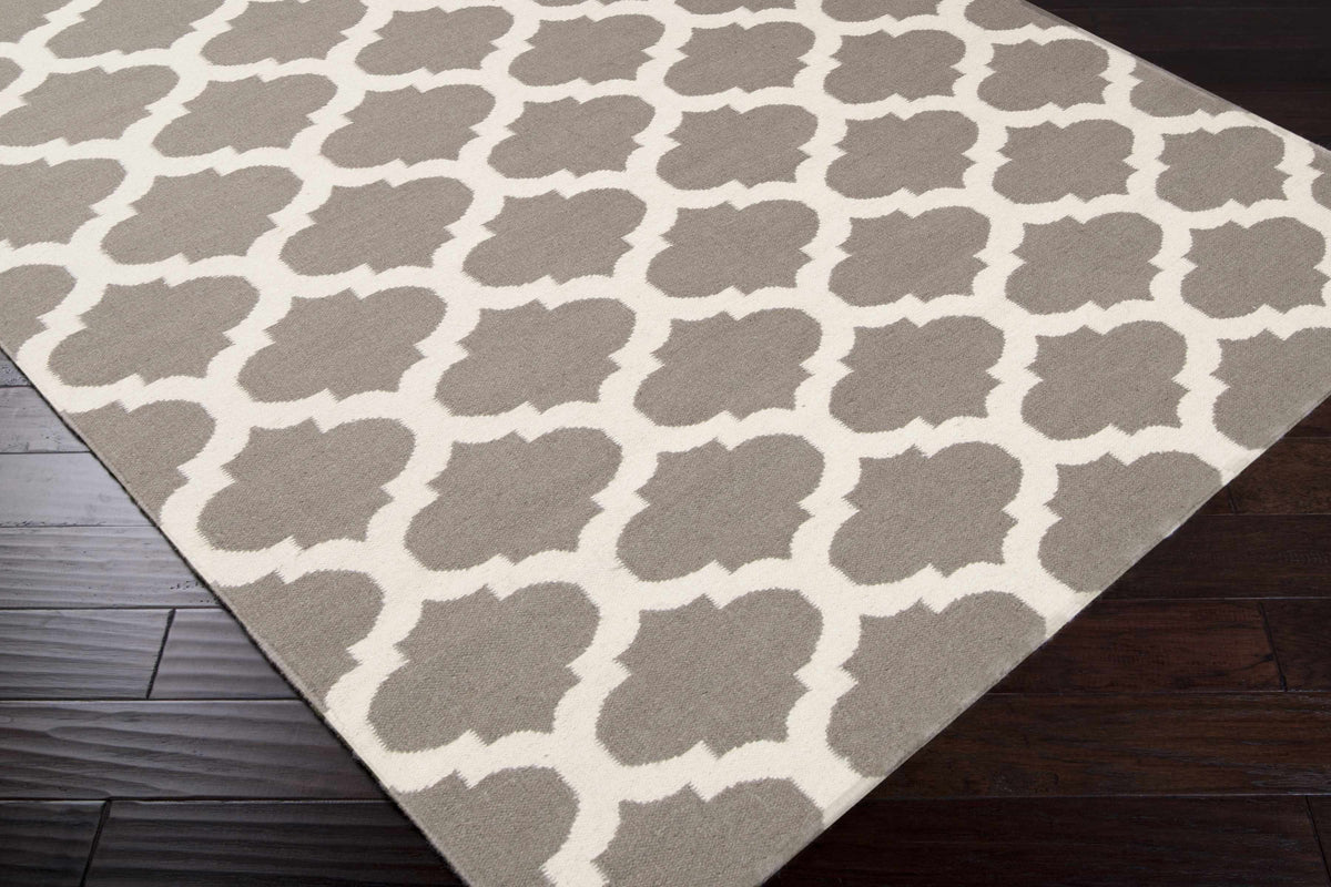 Neshkoro Trellis Wool Area Rug