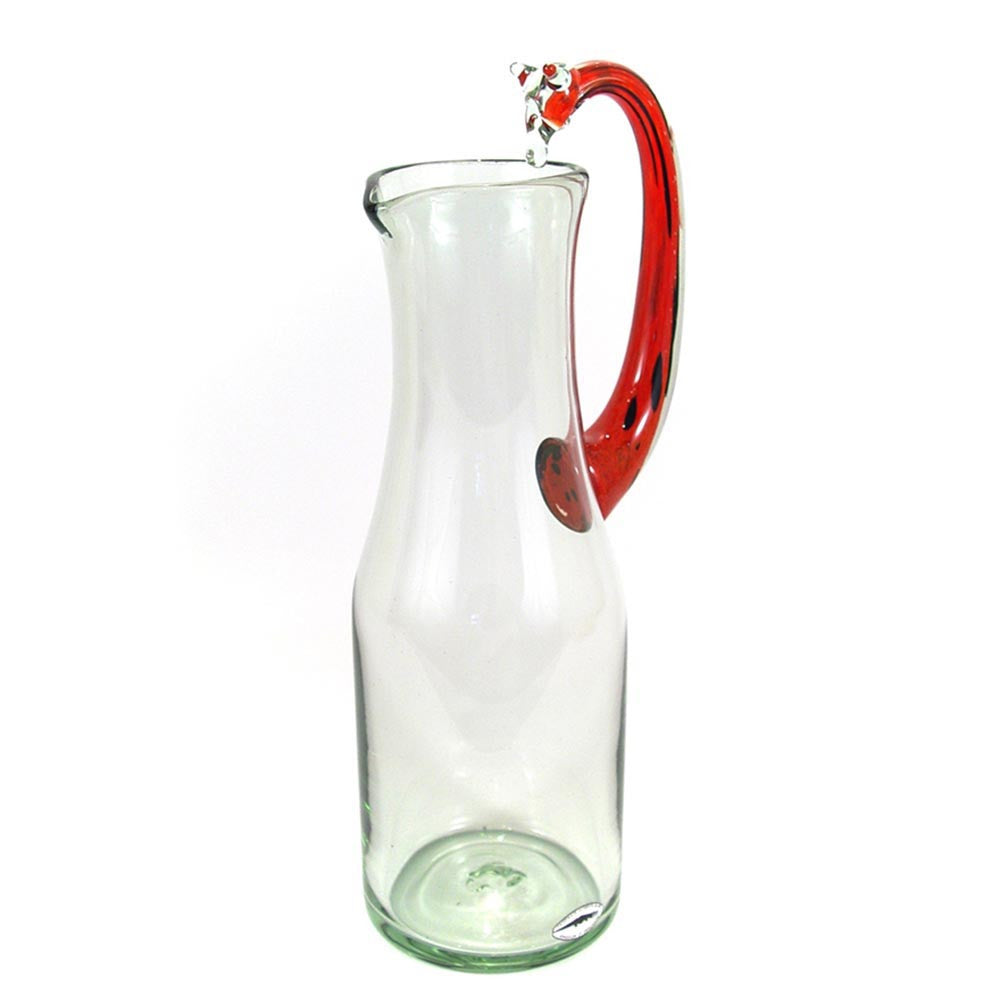 Giraffe Pitcher - Recycled Glass