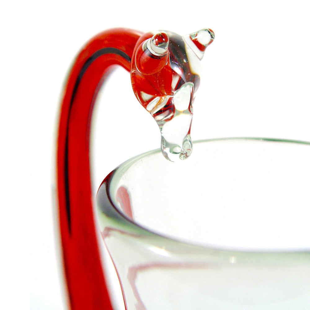 Giraffe Pitcher - Recycled Glass