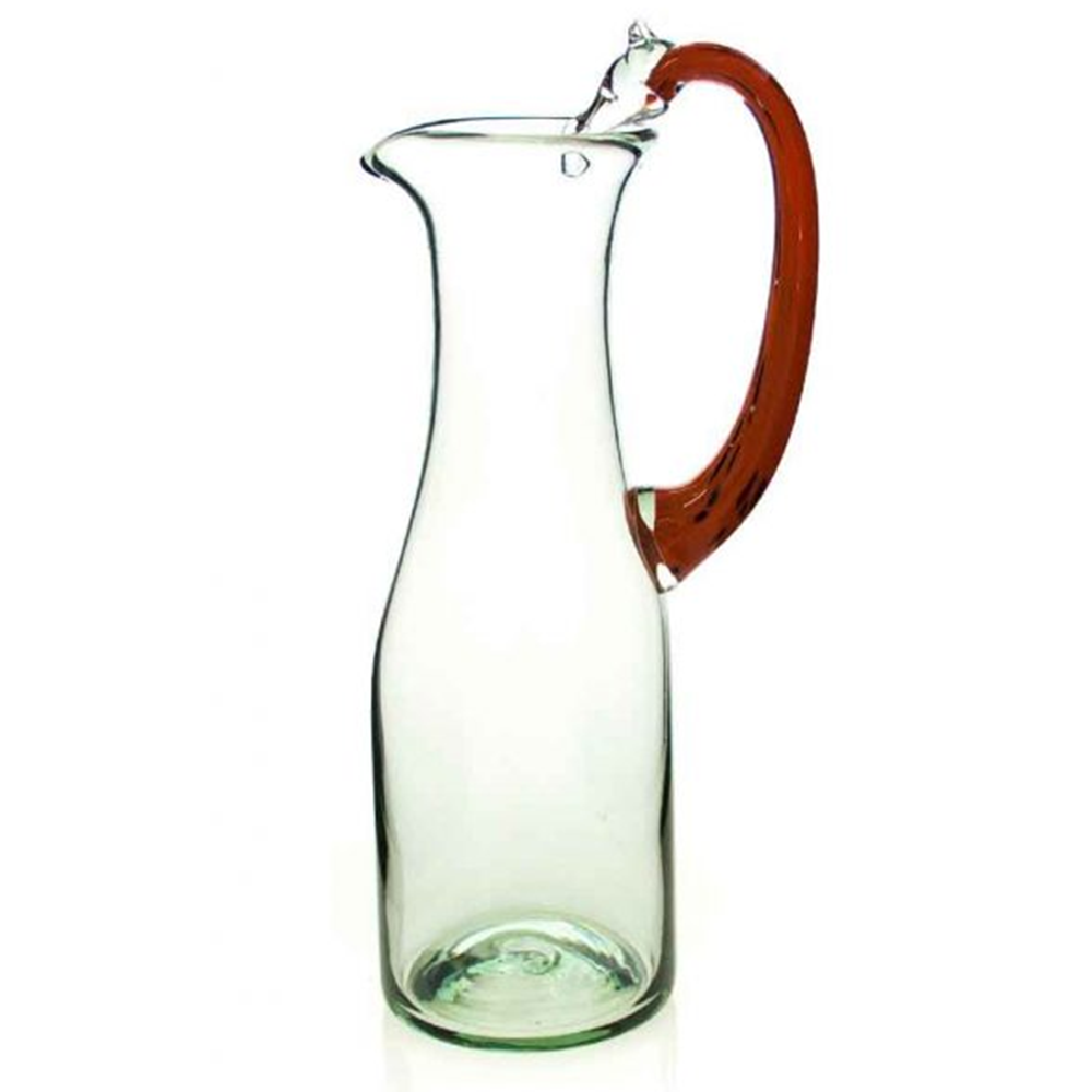 Giraffe Pitcher - Recycled Glass