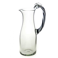 Zebra Pitcher - Recycled Glass