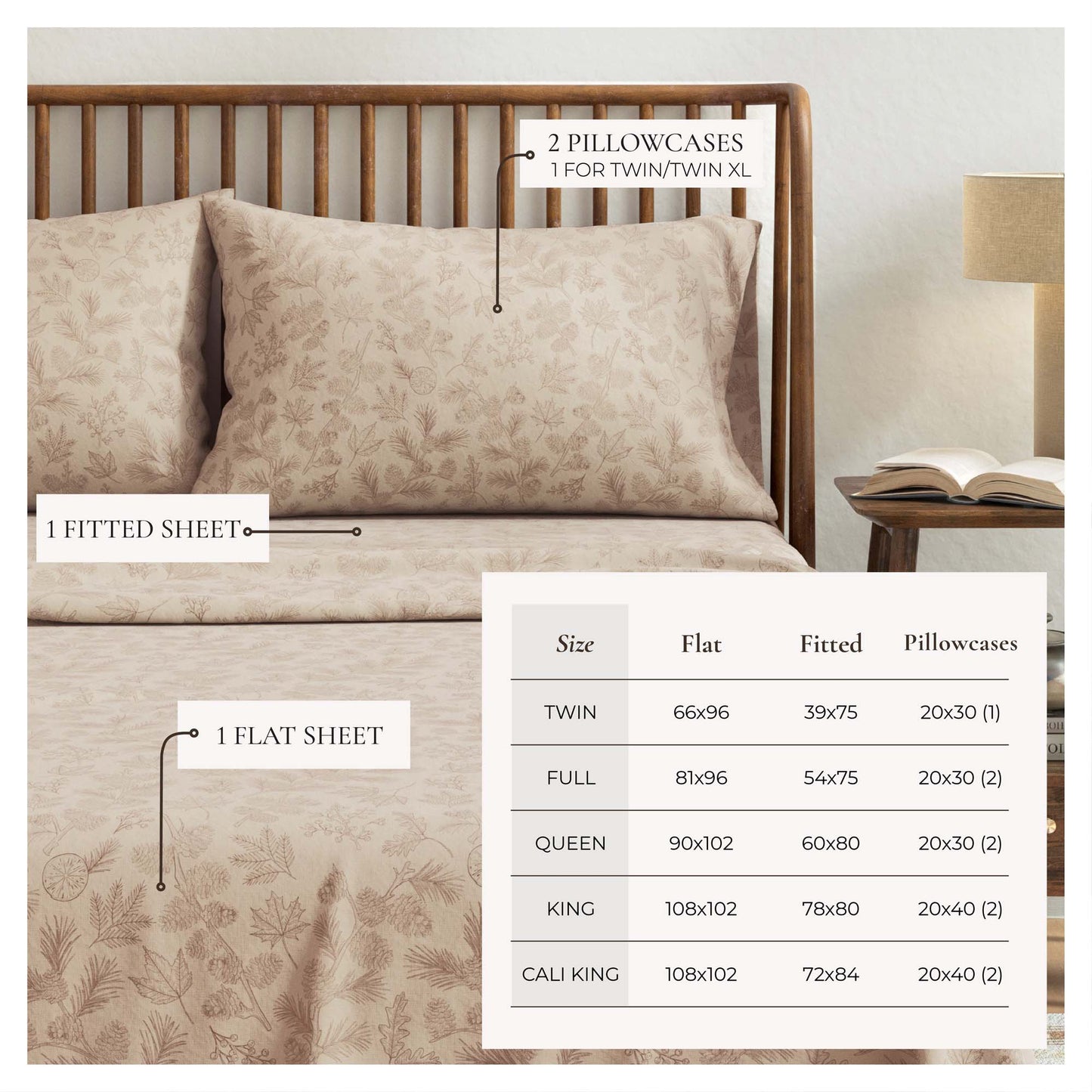 Turkish Cotton Flannel Sheet Set