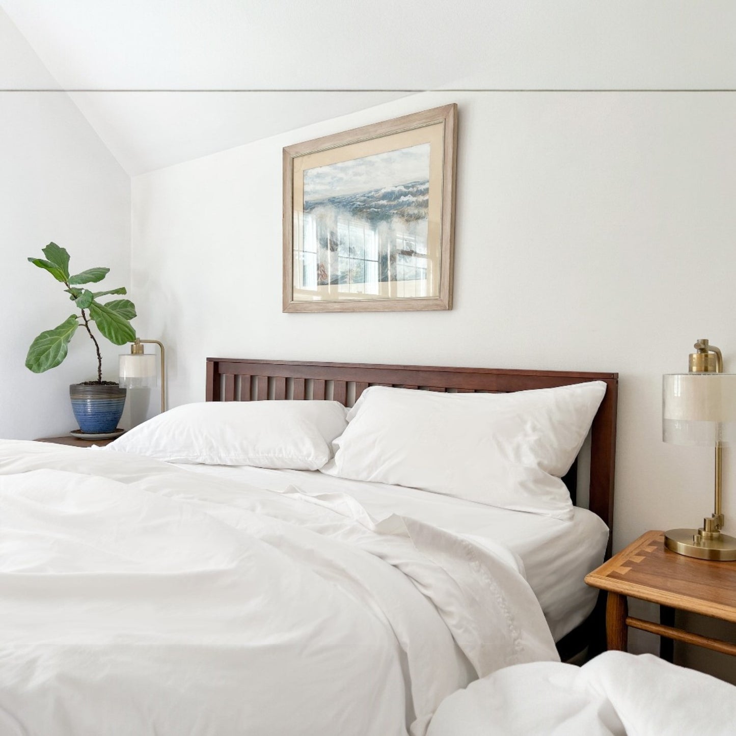 Organic Percale Bed Sheet Set