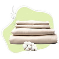 Organic Sateen Bed Sheet Set