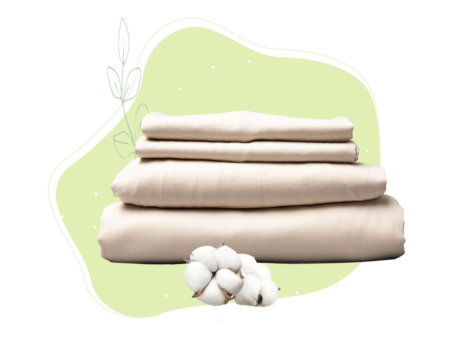 Organic Sateen Bed Sheet Set