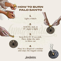 Palo Santo Smudging Sticks - 1 Pound