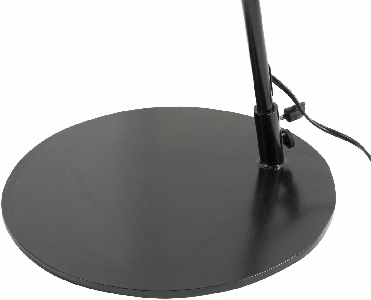 Parys Black Iron Floor Lamp