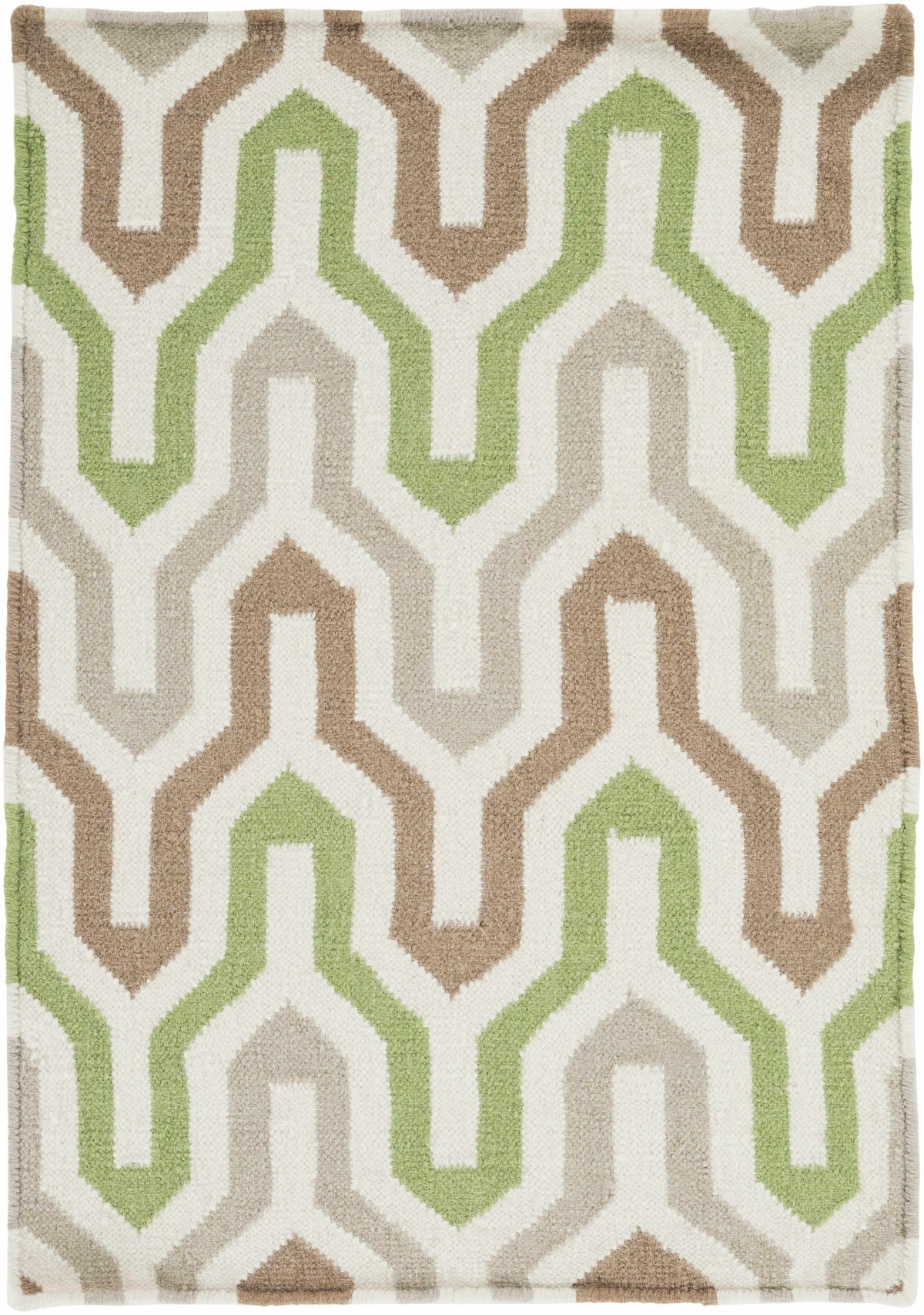 Penryn Wavy Chevron Wool Rug