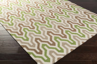 Penryn Wavy Chevron Wool Rug