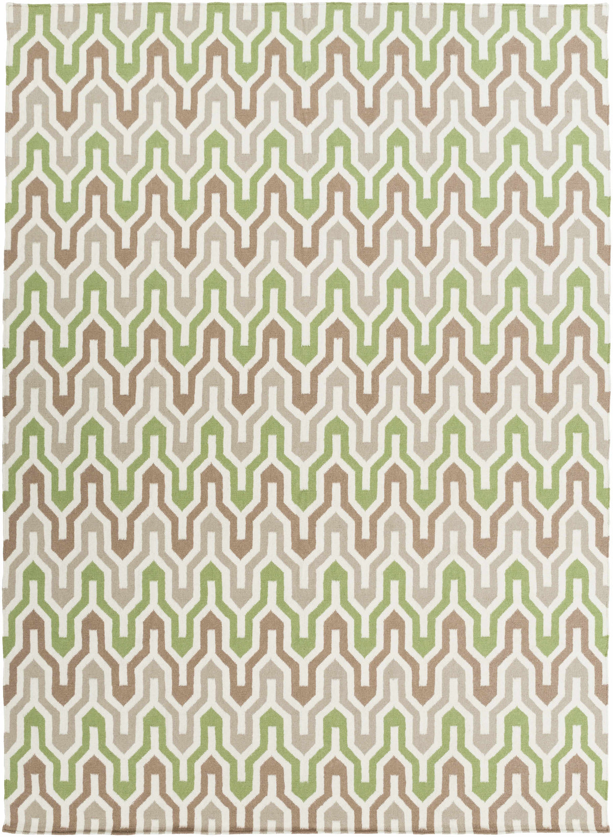 Penryn Wavy Chevron Wool Rug