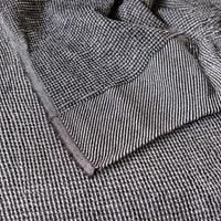 Pergamon Waffle Throw — Black