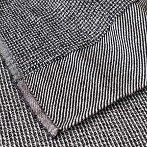 Pergamon Waffle Throw — Black