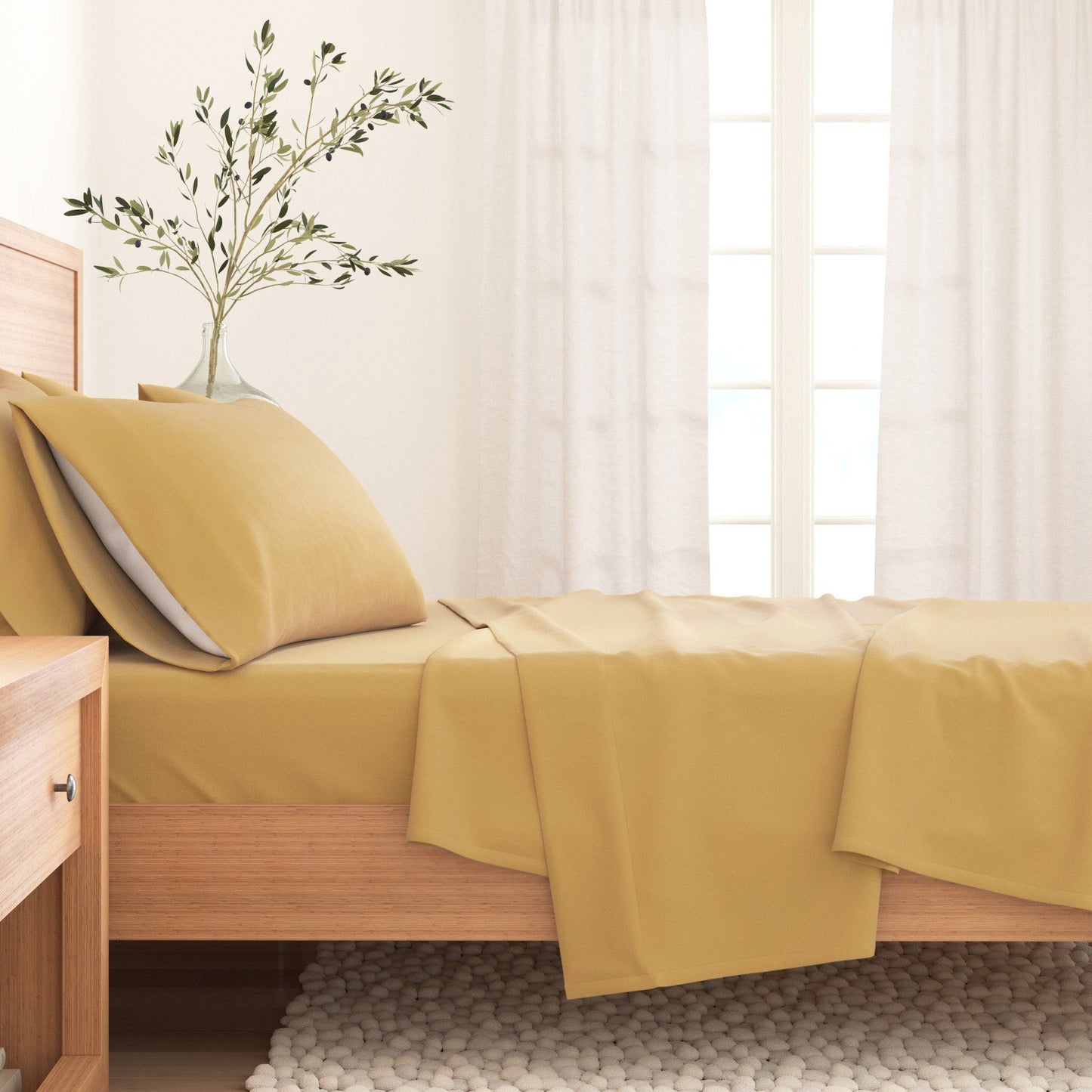 Nordic Cotton Flannel Sheet