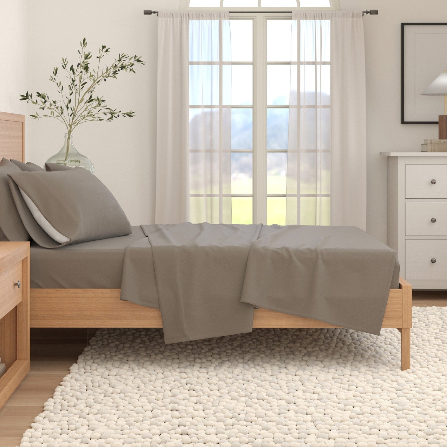 Nordic Cotton Flannel Sheet