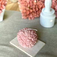 Sculpted Blossom Candle