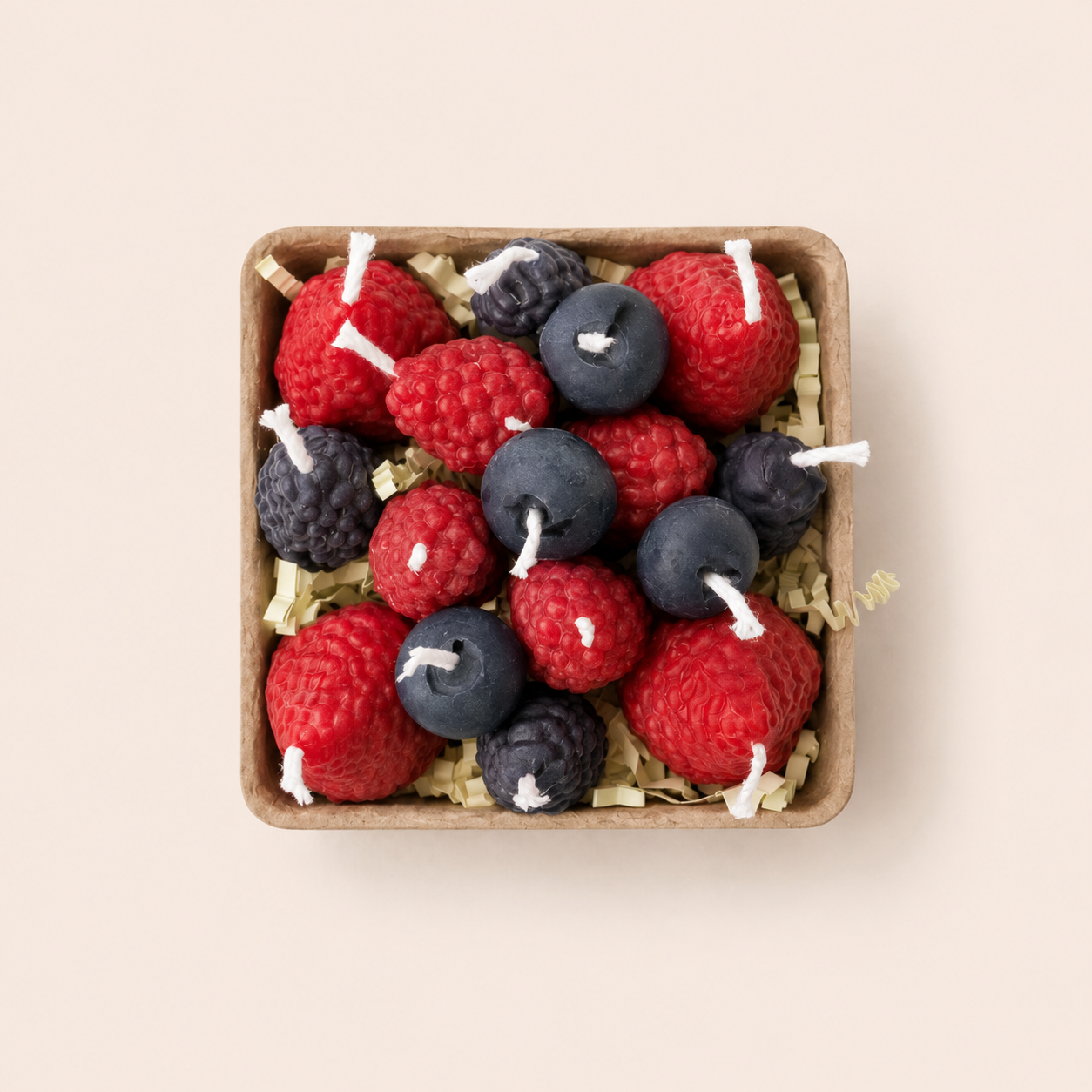 Mixed Berry Candles - 16 Pack