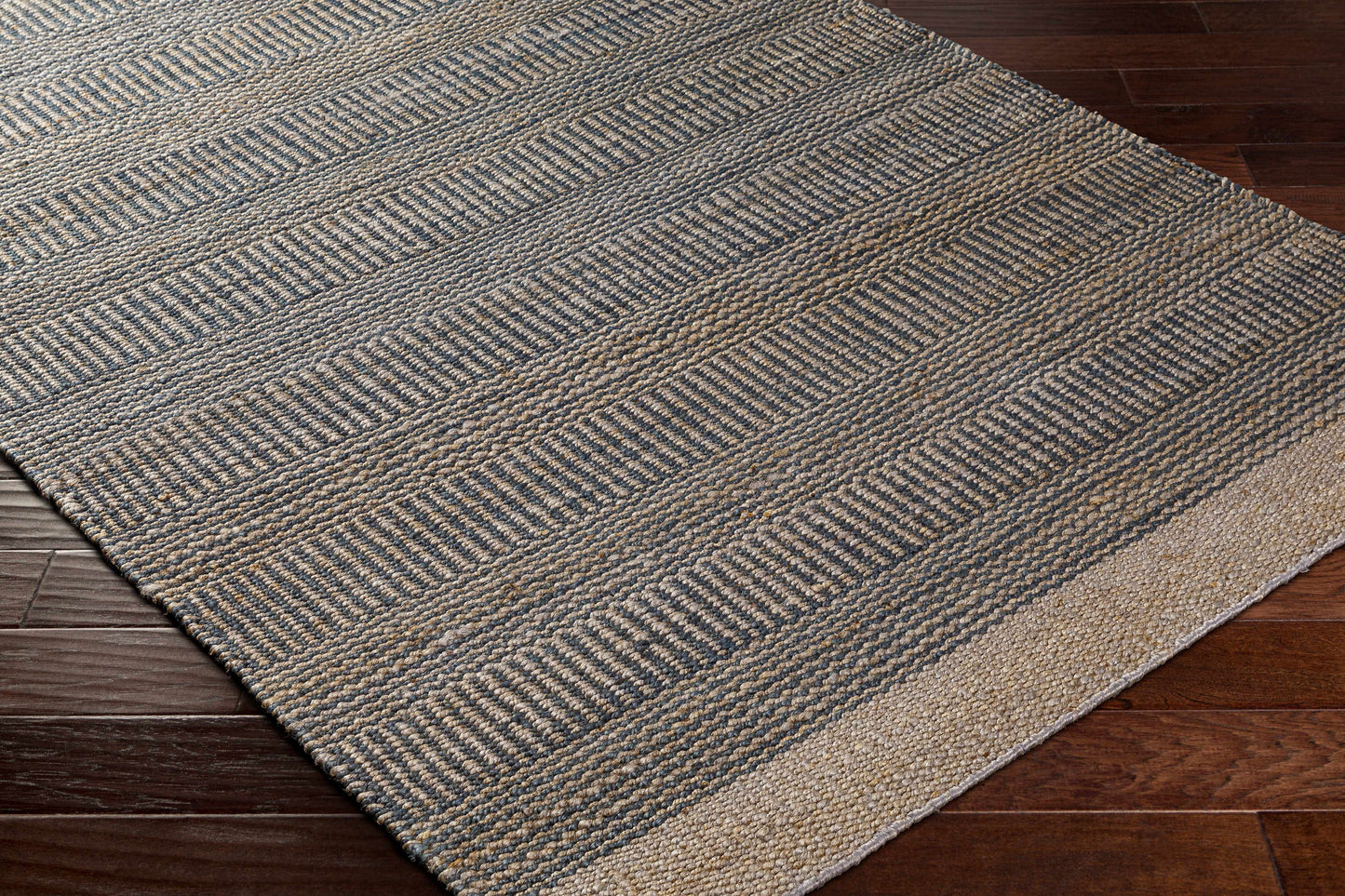 Navy Jute Rug
