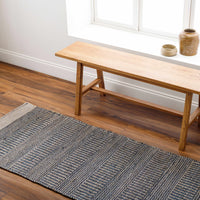 Navy Jute Rug