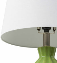 Schlettau Green Ceramic Table Lamp