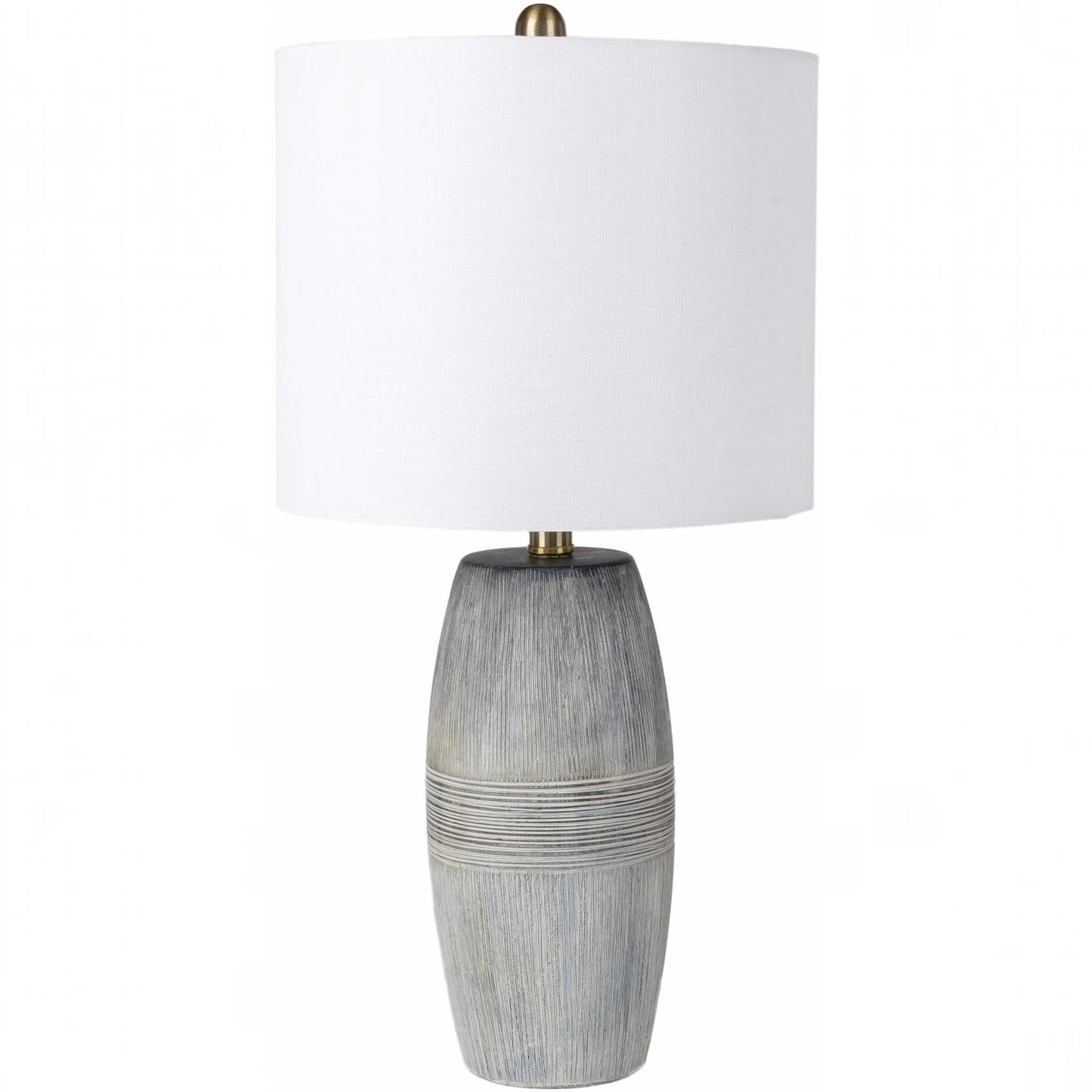 Elio Ribbed Ceramic Table Lamp
