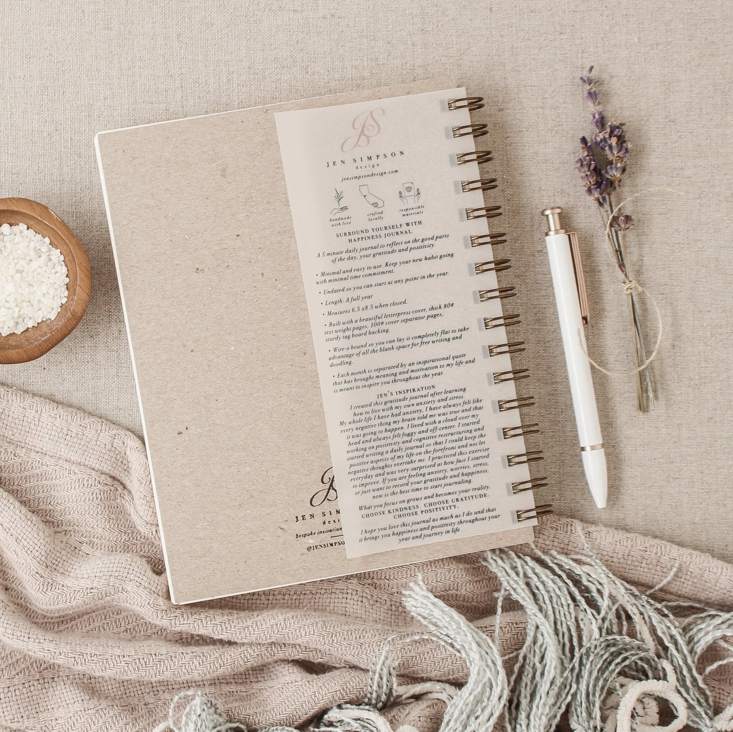 Surround Yourself with Happiness Journal