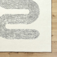 Saura Wavy Wool Area Rug