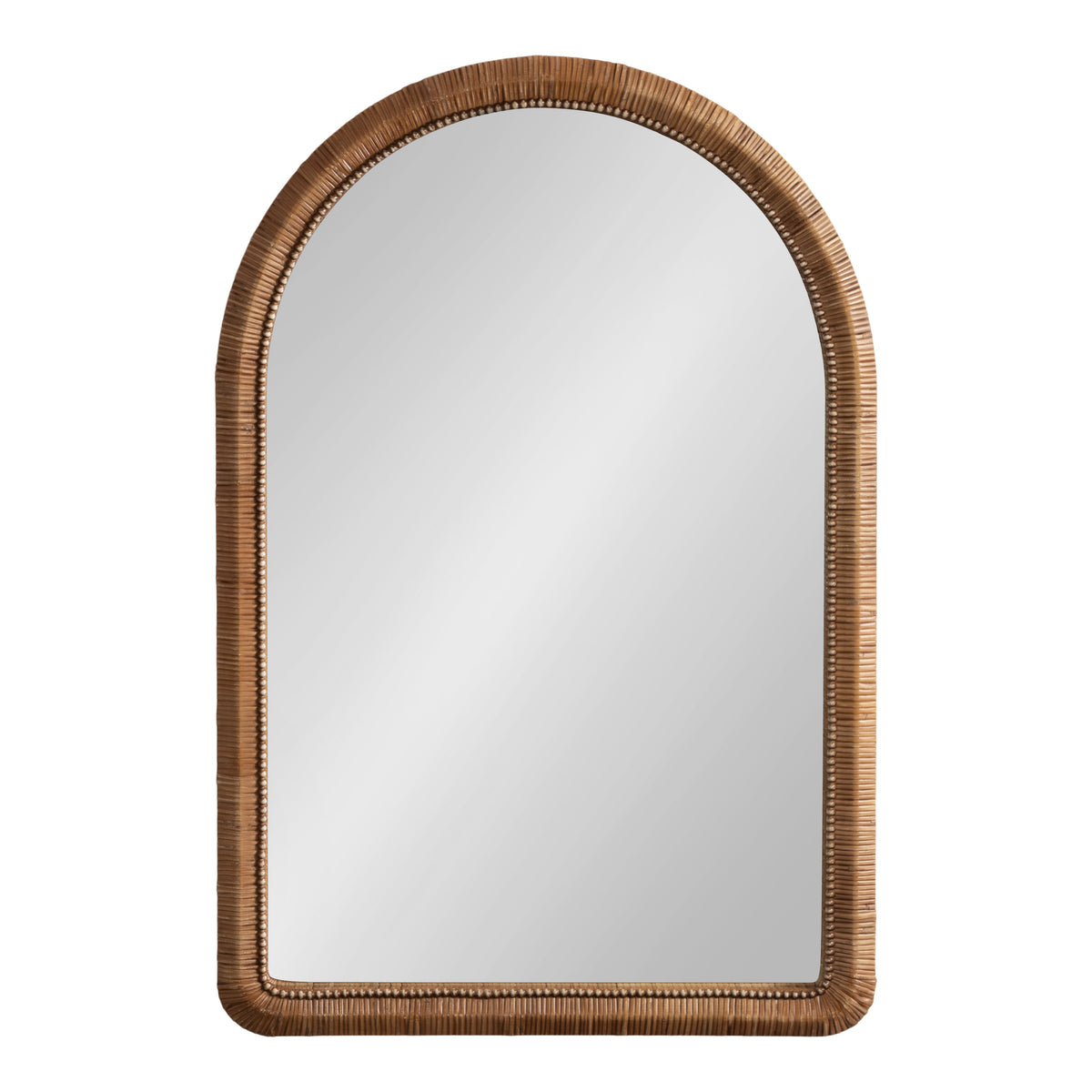 Rahfy Beaded Arch Framed Wall Mirror - 36x24"