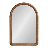 Rahfy Beaded Arch Framed Wall Mirror - 36x24"