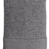 Pergamon Waffle Throw — Black