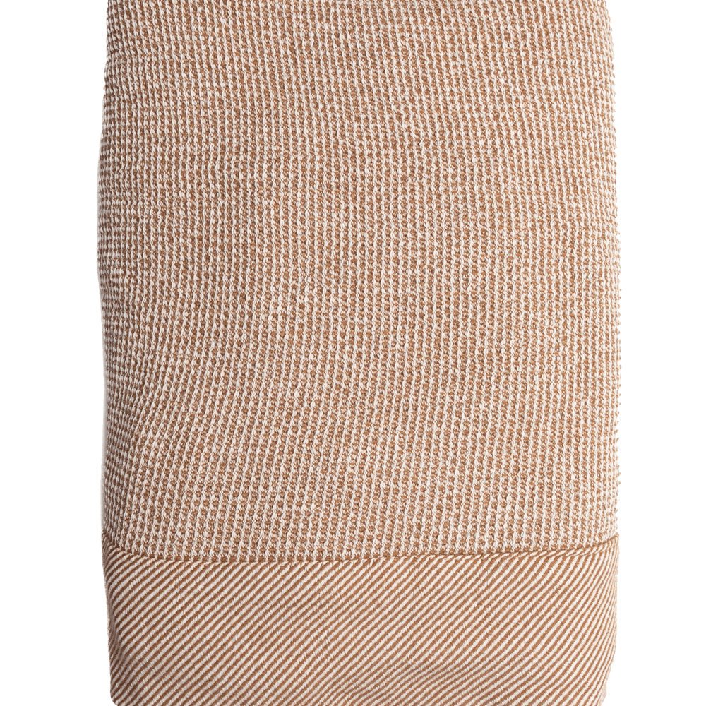 Pergamon Waffle Throw — Camel