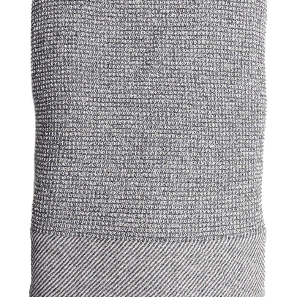 Pergamon Waffle Throw - Grey